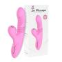 Rabbit Massage Suction Lifelike Toys for Women - Clitorial Tongue Large Size -Multi Speeds - USB Rechargeable - High Frequency Wand