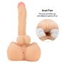 Y-NOT Lifelike TPR Realistic Dildo Penis Silicone Cock 8 inches with Dual Density Core and Flesh Surface Large Penis Big Dick for Women, Female