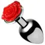 Booty Sparks Red Rose Anal Plug, Large Booty Sparks Red Rose Anal Plug, Large