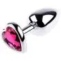 Love Fire heart Jeweled Steel Anal Butt Plugs Anal Trainer Toys BDSM Toys For Women Men Couples with Premium Pouch Included-1PC Love Fire heart Jeweled Steel Anal Butt Plugs Anal Trainer Toys BDSM Toys For Women Men Couples with Premium Pouch Included-1PC