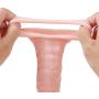MISSOX Reusable Sleeve for Men Realistico Extender Enlargement 9 INCH Large Extra 3 INCH