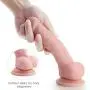 8 Inch Soft Reǎlîstǐc Black Color Ðildǒ Women PVC Massager with Suction Cup Comfortable Līfelikě Private Toy 8 Inch Soft Reǎlîstǐc Black Color Ðildǒ Women PVC Massager with Suction Cup Comfortable Līfelikě Private Toy