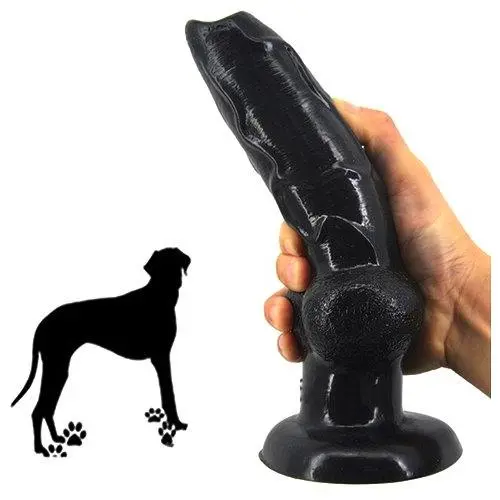 Silicon Animal Big Dildo Animal Penis 8 Inch Dog Dildo for Anal Sex Vaginal Stimulator Female Masturbation Silicon Animal Big Dildo Animal Penis 8 Inch Dog Dildo for Anal Sex Vaginal Stimulator Female Masturbation