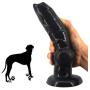 Silicon Animal Big Dildo Animal Penis 8 Inch Dog Dildo for Anal Sex Vaginal Stimulator Female Masturbation