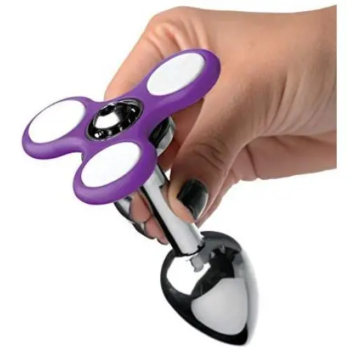 Frisky Light Up Fidget Spinner Anal Plug Frisky Light Up Fidget Spinner Anal Plug