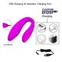 Sekslife 100% High Quality Remote Control Couples Vǐbarator with Remote 10 Multi Speeds Toys for Male Women USB Rechargeable Relaxing Toy Discreet Package