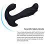 UTIMI Vibrating Butt Plug Prostate Massager Anal Plug Vibrator Sex Toy 10 Speed Silicone USB Charging Vibrations for Men and Women