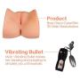 Topco TLC Bree Olson CyberSkin Vibrating Suction-Base Pussy and Ass