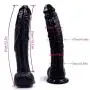 10.23-inch simulation Dillos ladies suction cup Flexible Jelly Double Head Toy for Female 10.23-inch simulation Dillos ladies suction cup Flexible Jelly Double Head Toy for Female