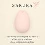 iroha SAKURA Women Intimate Massager, Rechargeable Personal Sensual and Water-Resistant Soft Silicone Vibrator, ihm-03 Pink