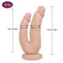 Double Headed Ended Penetration Big Suction Cup Lesbian Couples Fun-Shop Toys Women,Flesh Relax Tool T-shirt