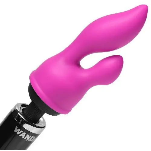 Wand Essentials Euphoria G-spot and Clit Stimulating Silicone Wand Massager Attachment Wand Essentials Euphoria G-spot and Clit Stimulating Silicone Wand Massager Attachment