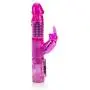 CalExotics Waterproof Jack Rabbit – Rabbit Vibrator With Rotating Shaft – Vibe Sex Toys for Couples – Adult Clitoral & G Spot Massager – Pink