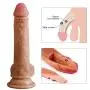 Realistic Dildo Feelingirl 8.27inch Lifelike Silicone Huge Penis 360° Rotation Flexible Real Dong Woman Anal Sex Toys with Suction Cup