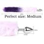 Bestimulus Wild Silicone Foxs Tails Anal Plug,Butt Anal Sex Toys,Stainless Steel Foxs Tails Anal Butt Plugs Personal Massager for Sex Games (Medium)