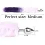 Bestimulus Wild Silicone Foxs Tails Anal Plug,Butt Anal Sex Toys,Stainless Steel Foxs Tails Anal Butt Plugs Personal Massager for Sex Games (Medium) Bestimulus Wild Silicone Foxs Tails Anal Plug,Butt Anal Sex Toys,Stainless Steel Foxs Tails Anal Butt Plugs Personal Massager for Sex Games (Medium)