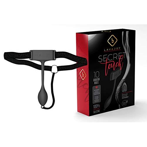 Powerful T Shape Wearable Stimulator by Lavajoy. Remote Control Included