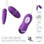 Sexbaby 10 Frequency Double Eggs Vibrator Bullet Vibes Waterproof Sex Toys Massager for Women