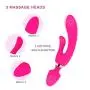 Compact Personal Mini Massager - USB Charging - Multi-Function Massage - 100% Waterproof (Red) (red) Compact Personal Mini Massager - USB Charging - Multi-Function Massage - 100% Waterproof (Red) (red)