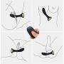 IMO Wireless G-spot Vibrator - Rechargeable Vibrating Anal Prostate Massager (Black)