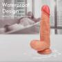 Realistic 360° Whirling Vibration Dildo, Adorime Ultra-Soft Flexible Vibrating Dildo with Wireless Remote, Adult Sex Vibrator Toys with Suction Cup for Women 7 Inch 