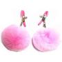 Cosplay Toys Lover Gift Breast clip for Women Men Costume Games, Pink, 7.5cm