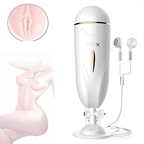 GSFAN PòckètPùssèys Mens Toys Realistic Automatic Cat Sucking Cup Vibration Voice Interactive Male Hands-Free Pl-ay Toy