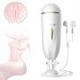 GSFAN PòckètPùssèys Mens Toys Realistic Automatic Cat Sucking Cup Vibration Voice Interactive Male Hands-Free Pl-ay Toy
