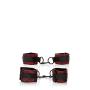 CalExotics Scandal Universal Cuff Set – Luxury Bondage Handcuffs – BDSM Toys for Couples - Red