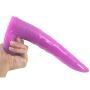 MLSice Realistic Animal Dildo Big Deer Penis Bull Novelties Sex Toys for Women Long Cock Anal Plug Anus Massage for Lesbian Gay Masturbator 10.24 Inch - Purple