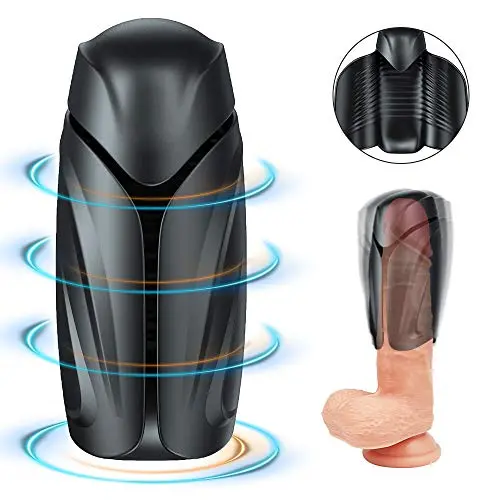Male Masturbators Penis Training Vibrator - Adorime Sexual Endurance Prolonging Toy 10 Modes Waterproof Masturbation Penis Head Glans Trainer Massager Sex Toys for Improving Men’s Erection Durability Male Masturbators Penis Training Vibrator - Adorime Sexual Endurance Prolonging Toy 10 Modes Waterproof Masturbation Penis Head Glans Trainer Massager Sex Toys for Improving Men’s Erection Durability