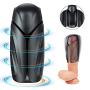 Male Masturbators Penis Training Vibrator - Adorime Sexual Endurance Prolonging Toy 10 Modes Waterproof Masturbation Penis Head Glans Trainer Massager Sex Toys for Improving Men’s Erection Durability