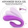 Clitoral G-spot Couples Vibrator, Wireless Remote Anal Vagina Stimulator with 9 Powerful Vibrations, Rechargeable Waterproof Nipple Massager Adult Sex Toy for Women Solo Play or Couples Fun Clitoral G-spot Couples Vibrator, Wireless Remote Anal Vagina Stimulator with 9 Powerful Vibrations, Rechargeable Waterproof Nipple Massager Adult Sex Toy for Women Solo Play or Couples Fun