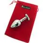 Eastern Delights Heavy Accented Aluminum Anal Trainer Butt Plug, Heart Gem Eastern Delights Heavy Accented Aluminum Anal Trainer Butt Plug, Heart Gem