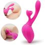 NVXYP Sucking Modes Clitorial Bullet Women Vibator Quiet Masturabation Vibator Wand Toy Raised &Sucking Lick Wand Safe Vibrating Climax Sucker Stimulating Waterproof