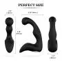 Prostate Massager, Anal Sex Toy, Male Toy Vibrator with 9 Vibrating Speeds P-Spot Testicles Perineum Stimulation,Wireless Remote Control,Rechargeable, Waterproof Prostate Massager, Anal Sex Toy, Male Toy Vibrator with 9 Vibrating Speeds P-Spot Testicles Perineum Stimulation,Wireless Remote Control,Rechargeable, Waterproof
