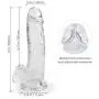 8 Inch Realistic Silicone D-î-ldo for Women Massager Soft and Health DT5 HMBE9327 8 Inch Realistic Silicone D-î-ldo for Women Massager Soft and Health DT5 HMBE9327