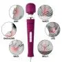 iLuxjoy FDA Approved Handheld Wand Massager, Deep Tissue Massager 10-Speed Vibrations Relieves Muscle Tension Body Aches Pains Sports Recovery(Purple)