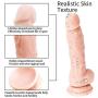 HPPYTS Flexible Beginners 7.1icnch Personal Relax Massager Body Soft Dîldɔ Strong Suction Cup Massage Wand for Women