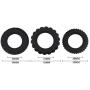 Odeer-Cock Rings Penis Ring,3 Sizes Silicone Rings for Male Bigger Harder Longer Penis, Improve Endurance and Delay Ejaculation Sex Toy for Men