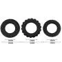 Odeer-Cock Rings Penis Ring,3 Sizes Silicone Rings for Male Bigger Harder Longer Penis, Improve Endurance and Delay Ejaculation Sex Toy for Men