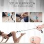 Metal Butt Plug Bell Anal Sex Toy Traction Chain BDSM Anal Plugs Jewelry Design Training Set Sex Toys Unisex Masturbation Large+Medium+Small for Beginners Advanced Users 4 Pcs