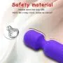Smyidel Handheld Personal Cordless Wand Massager with Multi Powerful Speeds & Vibrating Frequencies Rechargeable for Neck Shoulder (Purple) Smyidel Handheld Personal Cordless Wand Massager with Multi Powerful Speeds & Vibrating Frequencies Rechargeable for Neck Shoulder (Purple)