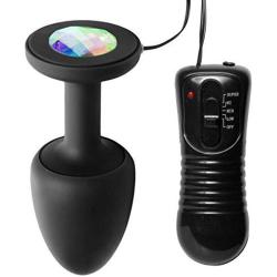 Master Series Paragon Gem Accented Vibrating Anal Plug with Internal Stimulation