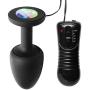 Master Series Paragon Gem Accented Vibrating Anal Plug with Internal Stimulation