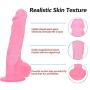 HBSHR 9.25-inch Did-Los Female Realistic Soft Suction Cup Private Toy