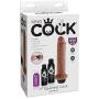 Pipedream Products King Cock  7" Squirting Cock , Tan, 32.5 Lb