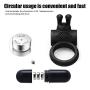 Vibrating Ring，Rings Vibrator for Men - Male Toys Silicone Waterproof Rabbit Clitoral Stimulate for Women