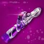 Villvi 36 Speeds T-hrusting R-otating Rabbit Wand Toy for Women&Couples Waterproof&Whisper Quie