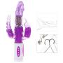 Villvi 12 Speeds Th-ru-Sting Ro-ta-ting Novelty Flu-ttering Rabbit Toy for Women&Couples Waterproof & Ultra-Slient